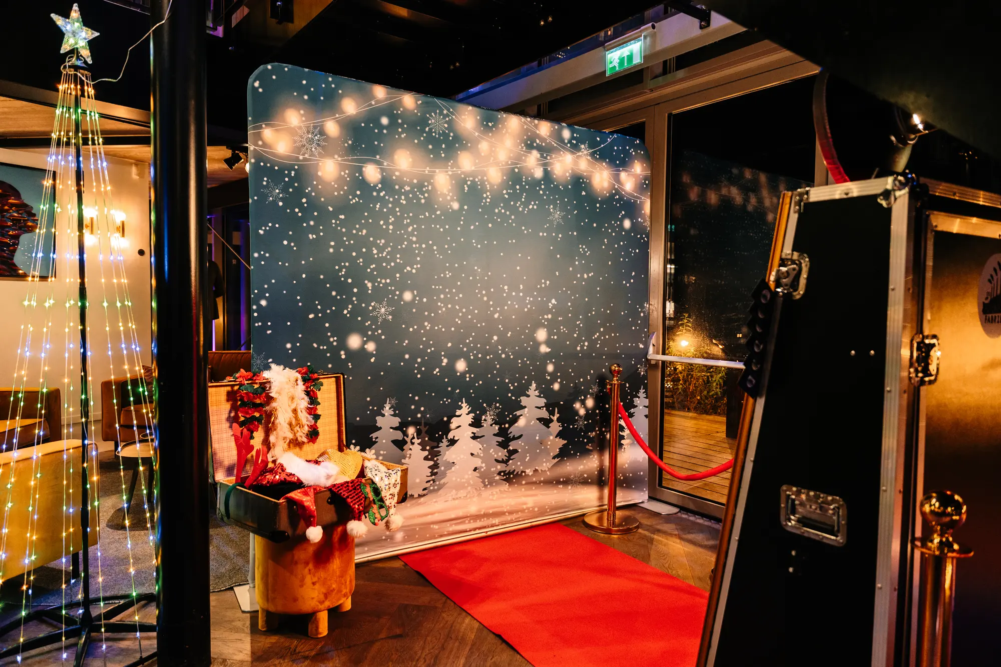 Kerstfeest in het Boathouse voor Fresh 'n Rebel