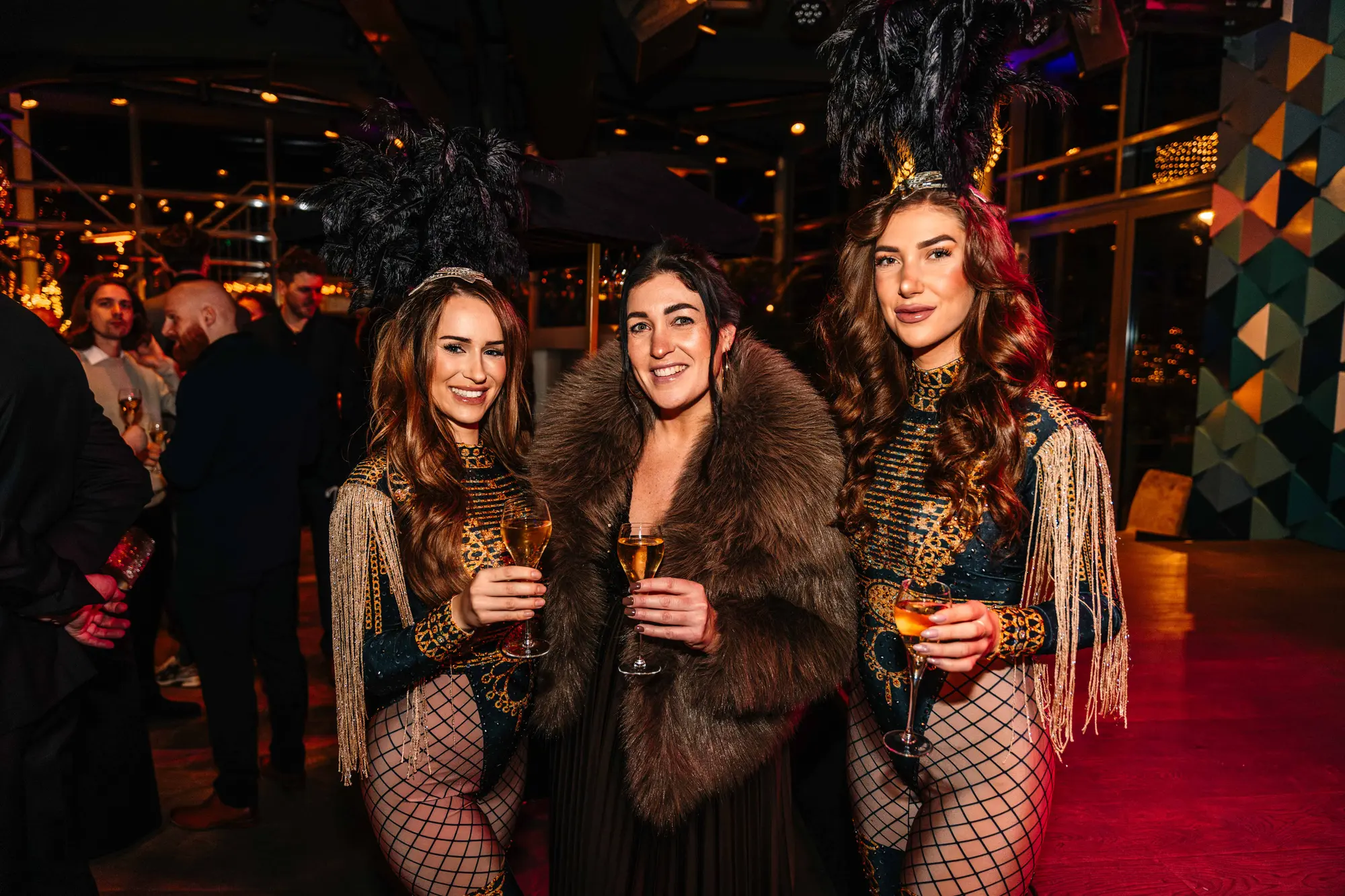 Kerstfeest in het Boathouse voor Fresh 'n Rebel
