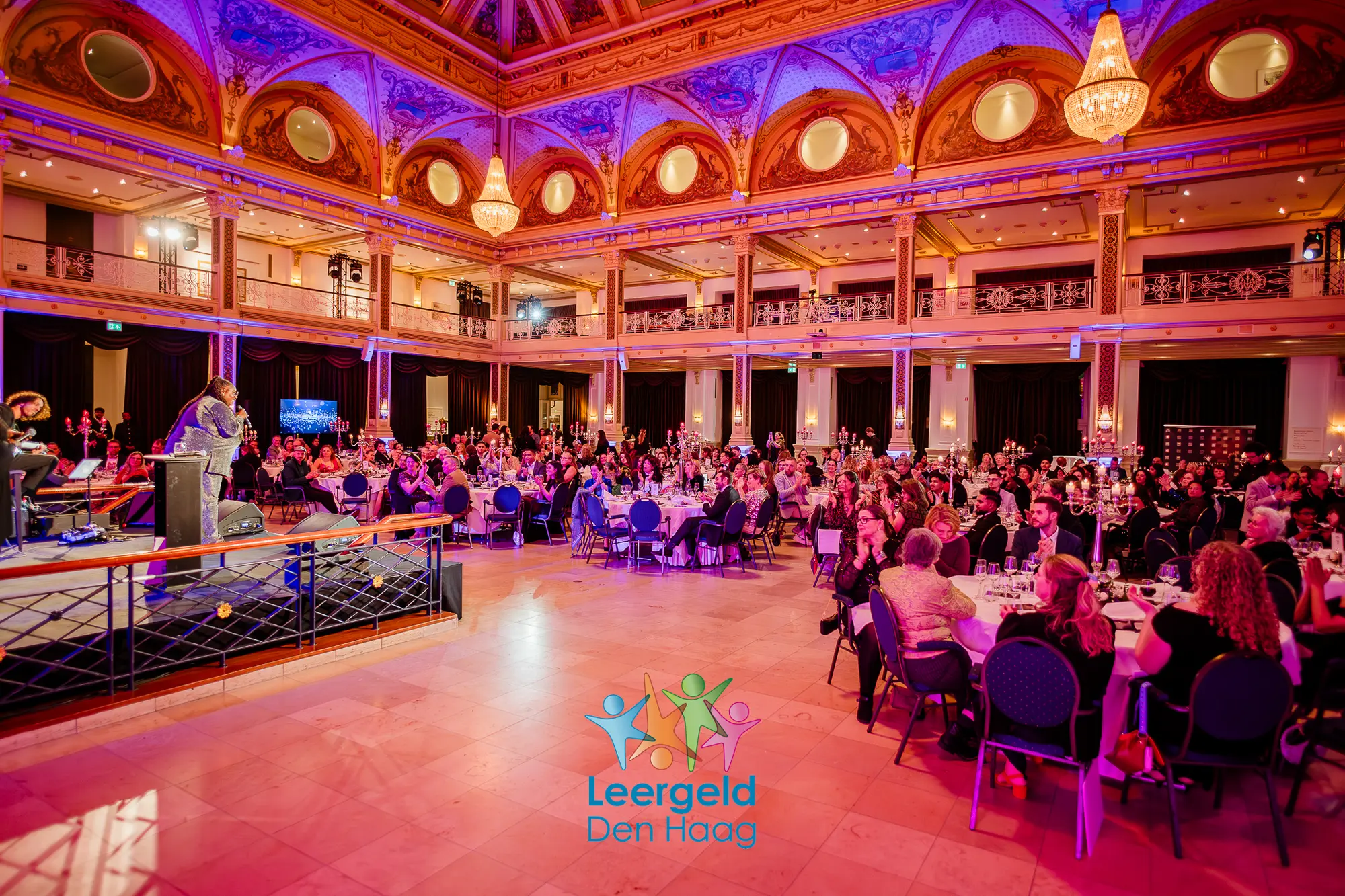 Gala in het Kurhaus voor Stichting Leergeld